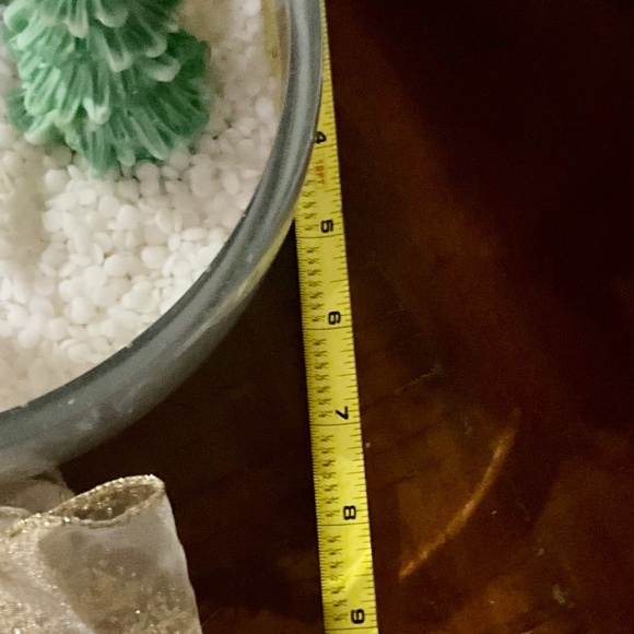 Winter Wonderland  Vanilla, Caramel, Spice Organic Soy Wax Candle & Trees - Picture 4 of 5